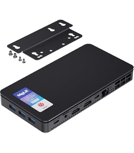 MeLE Cyber X1 Fanless Mini PC N150 (até 3,6GHz) 16GB LPDDR5 512GB